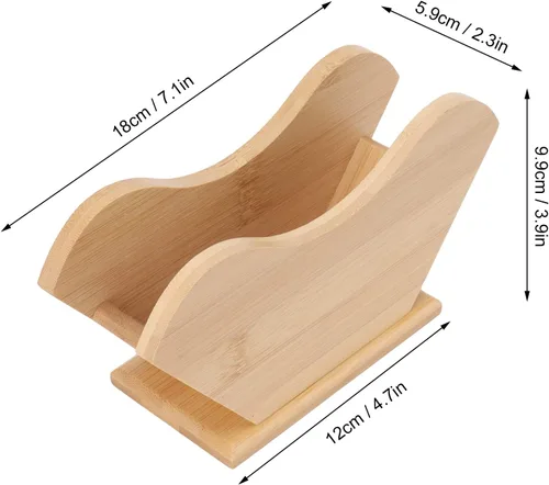 Miniatura 5 de Soporte de filtro de café de madera, caja de filtro de café, soporte de almacenamiento de papel de café, soporte para filtro de café y filtros