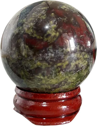 Miniatura 18 de Escultura de esfera de adivinación de cristal curativo de labradorita negra de 1.575 pulgadas, bola de piedras preciosas, colección decorativa