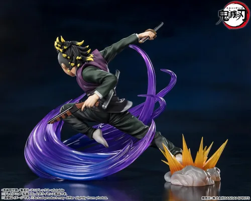 Miniatura 6 de TAMASHII NATIONS - Demon Slayer: Kimetsu no Yaiba - Figura coleccionable de Genya Shinazugawa FiguartsZERO Genia Shinazugawa