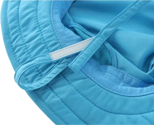 Miniatura 48 de Connectyle Sombrero de sol para niños y niñas, sombrero de pescador de ala ancha UPF 50+, sombrero de protección solar, sombrero transpirable