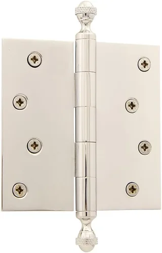 Miniatura 82 de Grandeur Hardware 824304 Bisagra residencial con punta de bellota de 3.5 pulgadas con esquinas de radio de 5/8 pulgadas en peltre antiguo