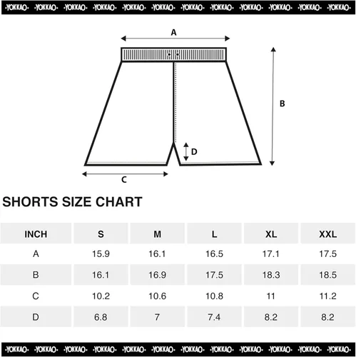 Miniatura 5 de YOKKAO Muay Thai - Pantalones cortos de boxeo, pantalones cortos de entrenamiento