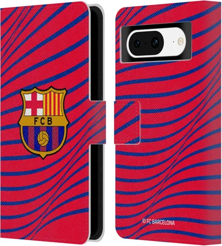 Miniatura 10 de Head Case Designs Funda de piel con licencia oficial del FC Barcelona Barca Crest Graphics para Google Pixel 8