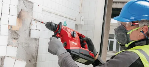 Miniatura 2 de Hilti Cincel de escalado TE-CX SC 25/6, cincel de descamación autoafilable para raspar salpicaduras de soldadura, encofrado Seepage y otros residuos
