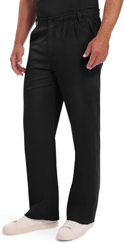 Miniatura 3 de Dickies Pantalón de meter para hombre con 7 bolsillos, cintura elástica con cierre de botón 81006