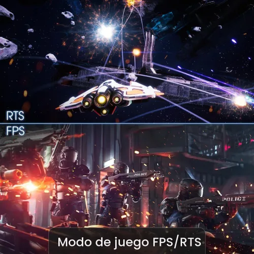 Miniatura 6 de Sceptre Nuevo monitor para juegos de 24.5 pulgadas 240+Hz 1ms DisplayPort x2 HDMI x2 100% sRGB AMD FreeSync Premium Altavoces integrados, negro