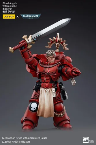 Miniatura 6 de JOYTOY 1/18 Warhammer 40,000 Ángeles de Sangre Salus Veterano