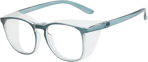 Miniatura 13 de Gafas de seguridad para hombres, mujeres, enfermeras, antivaho y a la moda, cómodas, con escudos laterales, protección ocular para adultos