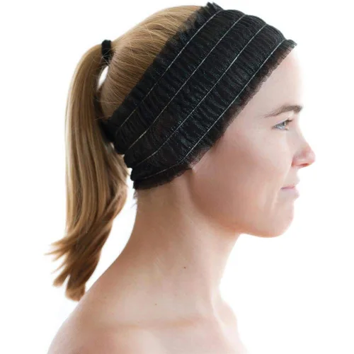 Miniatura 3 de 100 diademas faciales desechables para spa envueltas individualmente