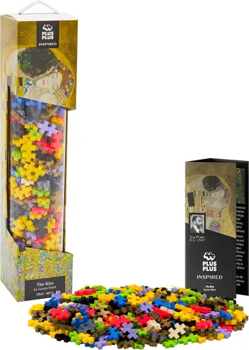 Miniatura 9 de PLUS PLUS Inspirado, Frida Kahlo - Juego de construcción de historia del arte, kit de pintura 3D y suministros de manualidades para niños, 350 mini