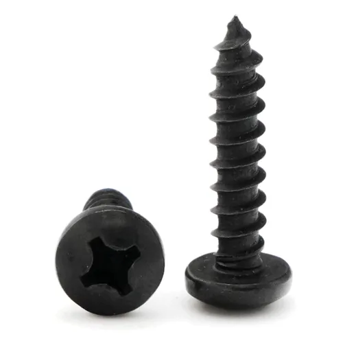 Miniatura 2 de Phillips Pan Head SMS Óxido Negro 18-8 Acero Inoxidable - #10 x 1-1/2" Qty-1000