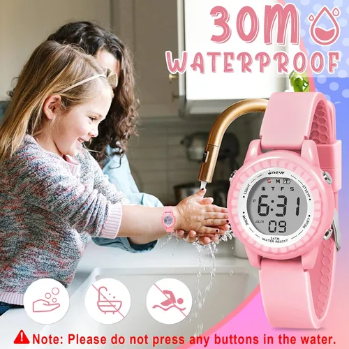 Miniatura 33 de Relojes para niñas y niños, relojes LED impermeables para niños - Los mejores regalos para niños