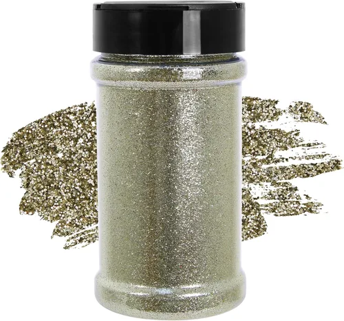 Miniatura 22 de Purpurina blanca ultrafina, 16 oz (1 lb), purpurina fina para manualidades de resina, uñas, vasos, slime, cosméticos y decoración de festivales