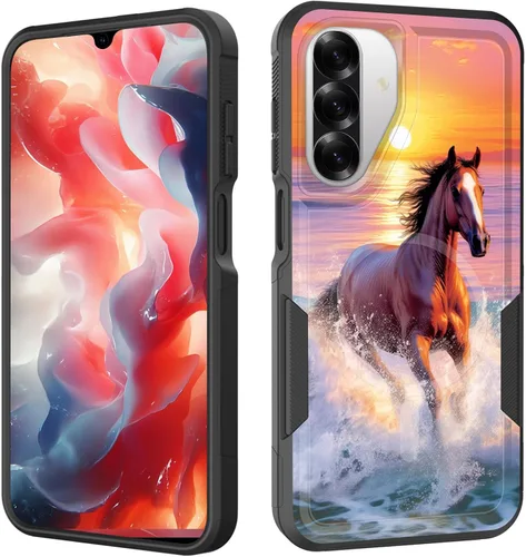 Miniatura 43 de Funda magnética para Galaxy A16 5G, [compatible con MagSafe] [protección contra caídas de grado militar] Funda resistente a prueba de golpes