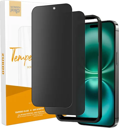 Miniatura 14 de Protector de pantalla de privacidad mate para iPhone 14 Pro Max de 6.7 pulgadas con protector de lente de cámara, cobertura completa, antirreflejos