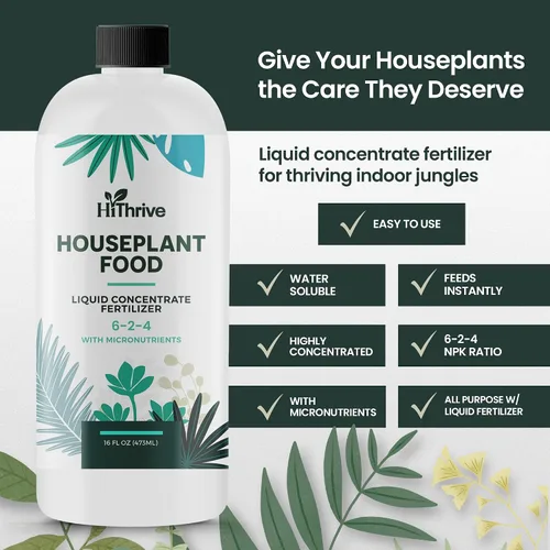 Miniatura 2 de Fertilizante para plantas de interior de 16 onzas, alimento multiusos para plantas de interior, hace más de 87 galones, alimento vegetal