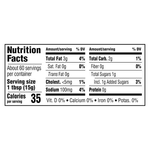 Miniatura 2 de Aderezo tipo mayonesa Miracle Whip, para un estilo de vida keto y bajo en carbohidratos, frasco de 30 fl oz