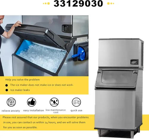 Miniatura 6 de 000008484 00009122 33129030 IH9122 Máquina de hielo Ensamblaje de válvula de entrada de agua (OEM) 220V/240V 50Hz/60Hz 6W para piezas de máquina