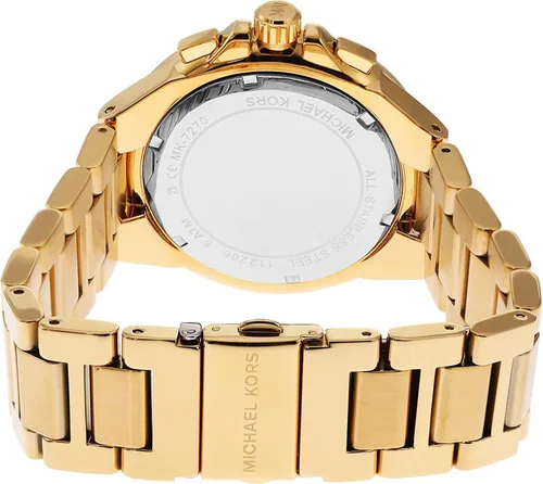 Miniatura 3 de Michael Kors Reloj Camille de gran tamaño para mujer, reloj cronógrafo de acero inoxidable para mujer