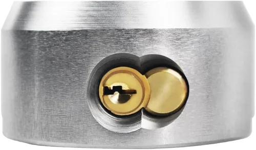 Miniatura 3 de Candado de grillete oculto Candado de aleación de aluminio Accesorios de acero inoxidable adecuados para exteriores, incluyendo remolque de camión