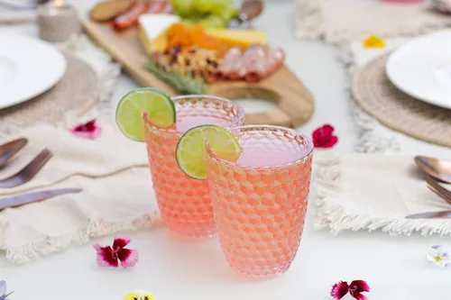 Miniatura 2 de BELLAFORTE Vaso corto de plástico Tritan inastillable, juego de 4, 12 onzas, vasos para beber Laguna Beach, vasos irrompibles para uso en interiores