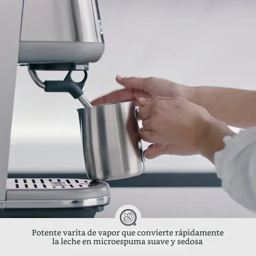 Miniatura 7 de Breville Bambino BES450BSS, máquina de café expreso de acero inoxidable cepillado