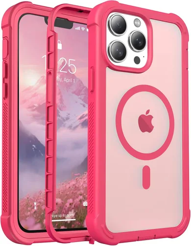 Miniatura 40 de jaroco - Funda magnética compatible con MagSafe para iPhone 11 de 6.1 pulgadas; protección de grado militar contra caídas, de doble capa