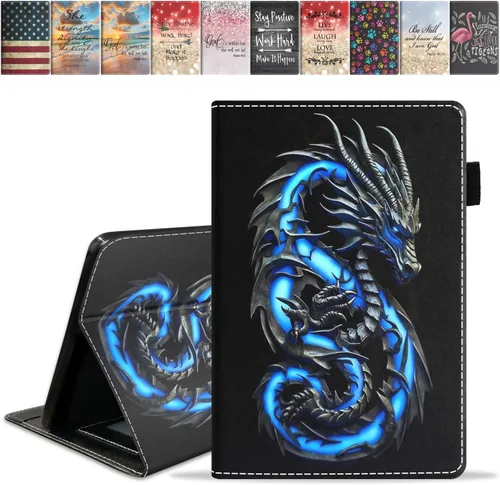 Miniatura 18 de Funda para tableta Amazon Fire Max 11 (13ª generación, versión 2023), funda delgada de piel sintética con ranura para tarjetas y encendido Ser un