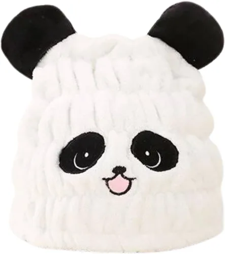 Miniatura 17 de Toalla de microfibra para el pelo para niños, gorro seco de elefante azul, absorbe agua, absorbente y rápido, toalla de secado rápido para niñas