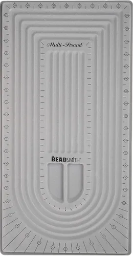 Miniatura 14 de The Beadsmith Elements - Tablero de cuentas con diseño de pulsera y tobillera – 13.75 x 10.75 x 1 pulgadas – Cubierta transparente extraíble