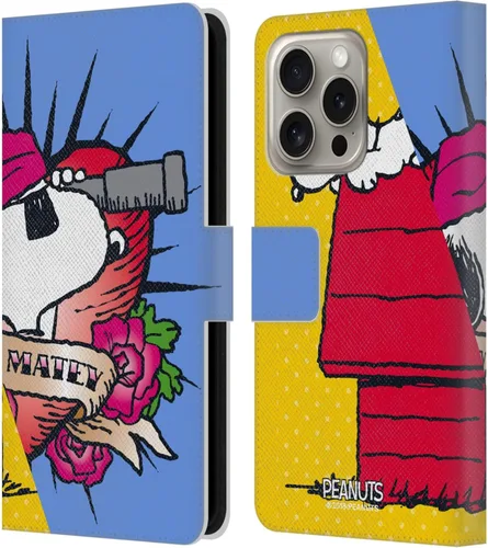 Miniatura 21 de Head Case Designs Funda de piel con licencia oficial de Peanuts Snoopy & Woodstock Balloon Halfs and Laughs para Apple iPhone 7/8/SE 2020 y 2022