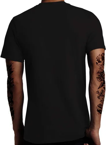 Miniatura 2 de Swag Point Mens Graphic T Shirts 100% Cotton Print Short Sleeve Streetwear Hip Hop Vintage Printed Casual Tee Tops