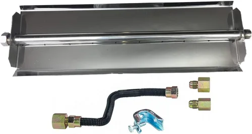 Miniatura 3 de Quemador de gas lineal de 36 pulgadas con kit de conexión completo, quemador de chimenea hecho de acero inoxidable, diseñado para chimenea LP o Kit