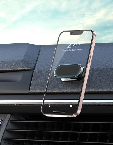 Miniatura 8 de Soporte magnético para teléfono para automóvil, 2 unidades, soportes de teléfono para tu automóvil [imán mejorado] rotación de 360, soporte
