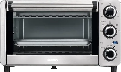 Horno tostador de encimera Danby Slice DBTO0412BBSS - 1 cada uno