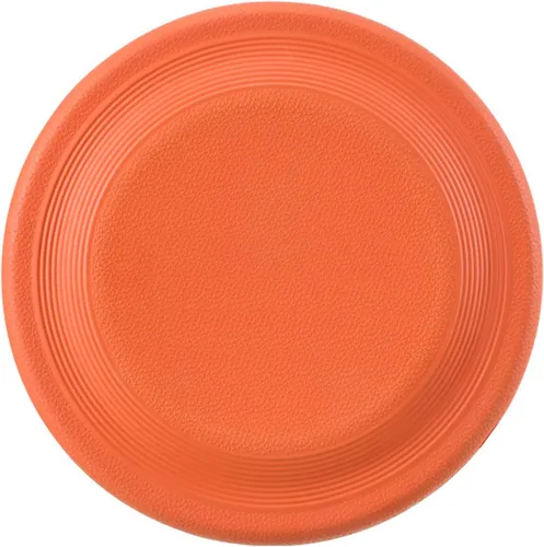 XIGOU Disco volador para perros – Juguete de goma duradero para perros – Disco volador de goma indestructible de 9.25 pulgadas para perro – Naranja
