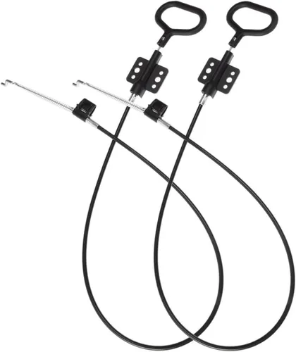2 unids Aldas En Color Negro DIY Reclinable Rv Reclinable Tirador Tirador Reemplazo Para Cable Reclinable