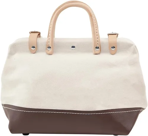 Miniatura 11 de Klein Tools 5102-12 Bolsa de herramientas resistente de lona natural, bolsa de herramientas portátil, bolsa multiusos con abertura amplia