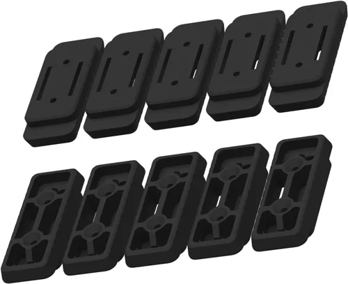 Miniatura 6 de NyVoozy Sistema de montaje de 30 pies para Milwaukee Packout (NEGRO)
