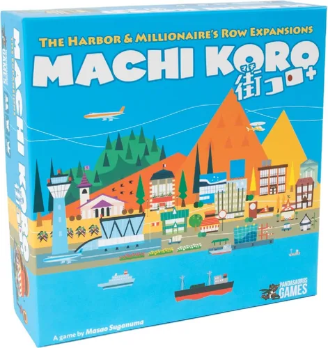 Miniatura 12 de Juego de mesa Machi Koro ¡El juego definitivo de construcción de ciudades! Juego de estrategia de lanzamiento de dados de ritmo rápido para niños