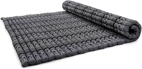 Miniatura 22 de Leewadee - Colchón plegable - Futón japonés enrollable -Alfombra de tatami triple pliegue - Cama de piso para invitados - Colchón de camping