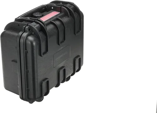 Miniatura 9 de Amazon Basics Estuche rígido para cámara, pequeño, negro, sólido, 12"L x 11"W x 6"H