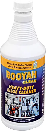 Booyah Clean Limpiador de sentina de alta resistencia – Elimina hidrocarburos, mugre, suciedad y manchas para mantener la sentina limpia y libre de