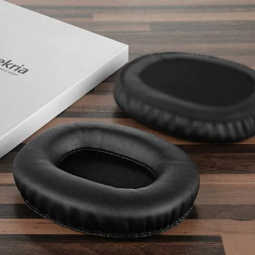 Miniatura 4 de Geekria Almohadillas de repuesto para auriculares Marshall Monitor (primera generación), almohadillas para los oídos (negro)