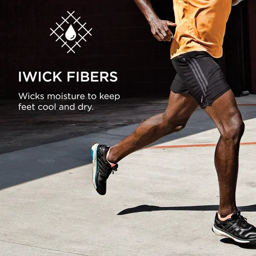 Miniatura 5 de Feetures Cojín de alto rendimiento con pestañas invisibles - Calcetines para correr para hombres y mujeres - Calcetines atléticos al tobillo
