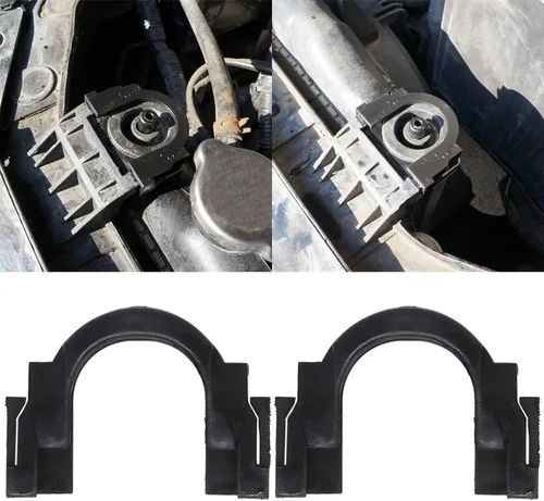 Miniatura 6 de 2 juegos de soporte superior de montaje del radiador y buje para Nissan Altima 2007-2013 Maxima 2004-2017 Murano 2003-2014 Quest 2004-2016 Rogue
