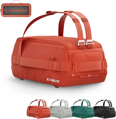 Miniatura 8 de Blackbriar Range Duffel - Mochila convertible color rojo marciano de 30 litros, con acceso magnético patentado, partición modular en S, garaje