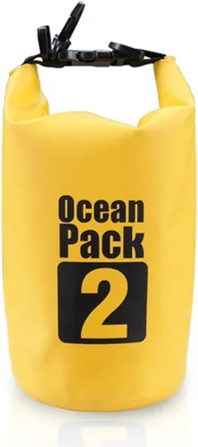 Miniatura 19 de Bolsa seca flotante impermeable Bear Outdoor, para canotaje, kayak, senderismo, snowboard, acampada, rafting, pesca y excursionismo Negro
