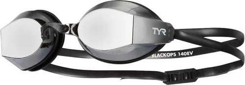 TYR Blackops 140 EV Racing - Gafas de natación competitivas para hombres y mujeres, antivaho Espejado - Humo