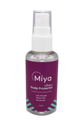Miya - Protector de encaje para peluca de cuero cabelludo, 2 onzas, protector adhesivo de 2 onzas, pegamento para peluca de encaje, base de